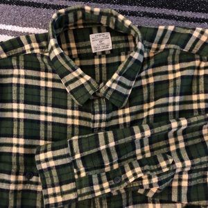 J. Crew flannel shirt